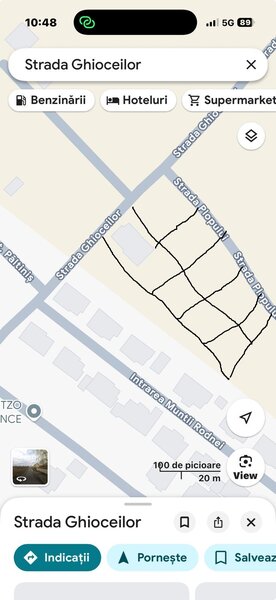 Domnesti, strada Ghioceilor, vand 2 loturi de teren intravilan.